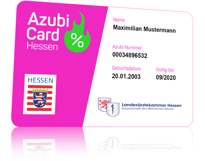 AzubiCard Hessen Landesärztekammer Körperschaft des öffentlichen Rechts