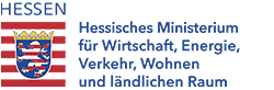 Hessisches Ministerium für Wirtschaft, Energie, Verkehr, Wohnen und ländlichen Raum Logo