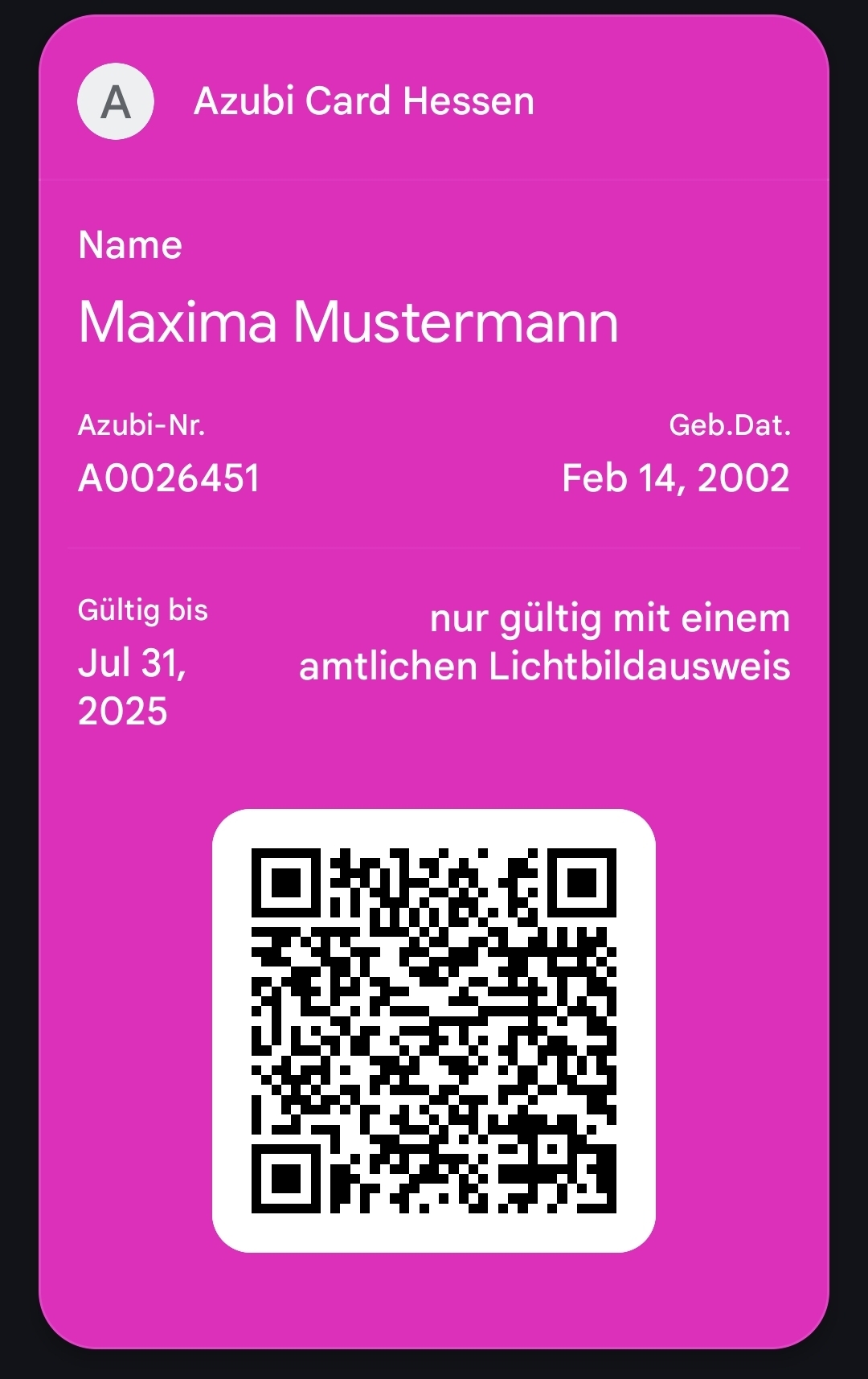 LZK-Karte Android-Version